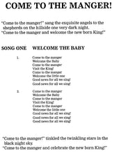 Load image into Gallery viewer, Come To The Manger